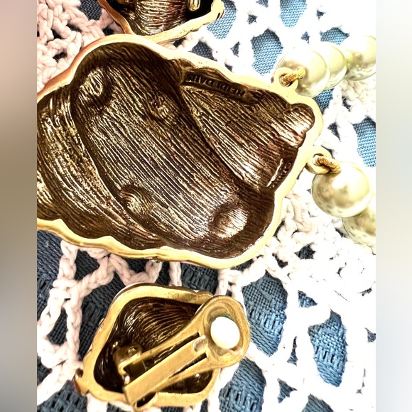 Heidi Daus 🐚SET: Fashion Conchous pink enamel & Swarovski crystals - Picture 9 of 13